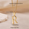 Sweet Simple Style Artistic Letter Stainless Steel Plating 18k Gold Plated Pendant Necklace