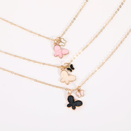 Cute Butterfly Alloy Kid's Necklace