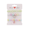 Cute Star Heart Shape Beaded Kid's Bracelets