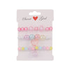 Cute Star Heart Shape Beaded Kid's Bracelets