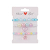 Cute Star Heart Shape Beaded Kid's Bracelets