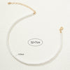 Nordic Style Solid Color Imitation Pearl Alloy Women's Necklace