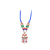 Modern Style Santa Claus Alloy Enamel Women's Bracelets Necklace