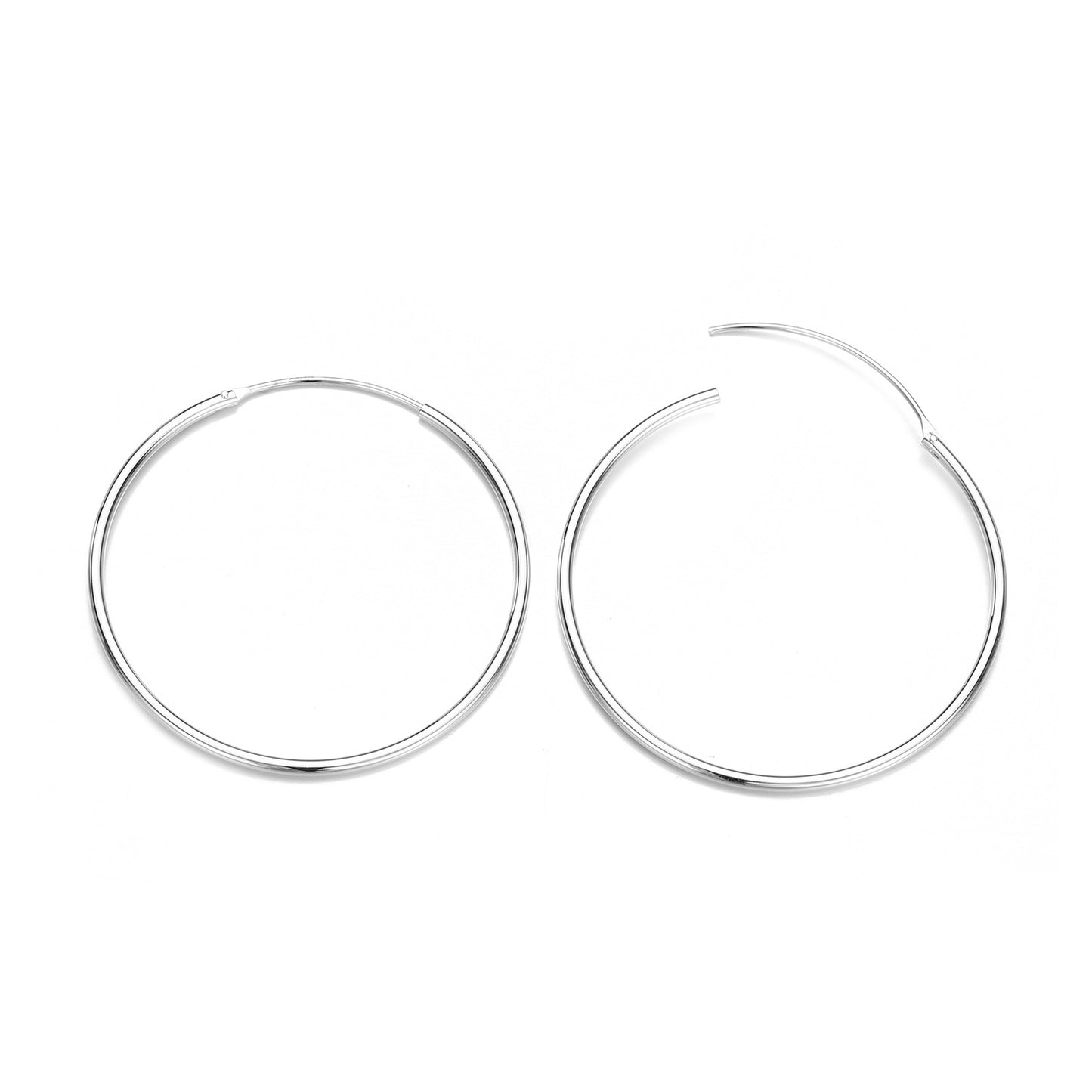 Fashion Stainless Steel Ear Hoop Simple Gold-plated Earrings Ear Accessories For Women Wholesale