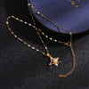 Simple Style Cartoon Character Heart Shape Bow Knot Copper Inlay Zircon Pendant Necklace