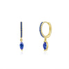 1 Pair Ig Style Water Droplets Plating Inlay Copper Zircon White Gold Plated Gold Plated Earrings