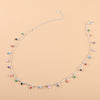 Simple Style Round Alloy Inlay Zircon Women'S Necklace