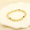 Ig Style Simple Style Round Copper Plating 18k Gold Plated Bracelets