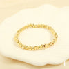 Ig Style Simple Style Round Copper Plating 18k Gold Plated Bracelets