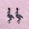 1 Pair Funny Color Block Printing Arylic Earrings