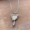 Simple Style Heart Shape Alloy Zinc Alloy Plating Gold Plated Women's Pendant Necklace