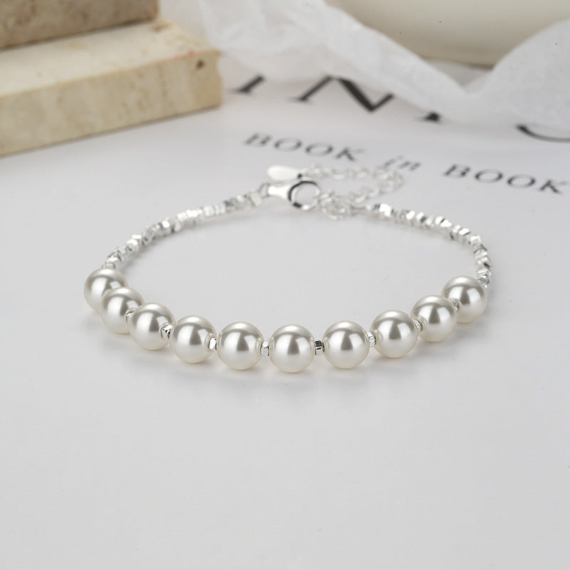 Elegant Lady Geometric Sterling Silver Bracelets In Bulk