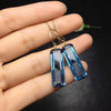 1 Pair Elegant Lady Geometric Copper Drop Earrings