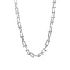 Simple Style Streetwear U Shape Titanium Steel Plating Necklace