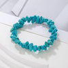 Beach Geometric Natural Stone Turquoise Irregular Bracelets