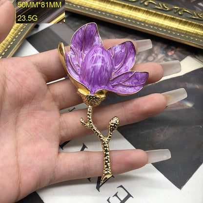 Elegant Retro Luxurious Flower Alloy Wholesale Earrings Brooches