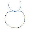 Bohemian Solid Color Seed Bead Wholesale Drawstring Bracelets