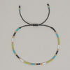 Bohemian Solid Color Seed Bead Wholesale Drawstring Bracelets