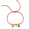 Casual Star Heart Shape Eye Alloy Rope Copper Bracelets In Bulk