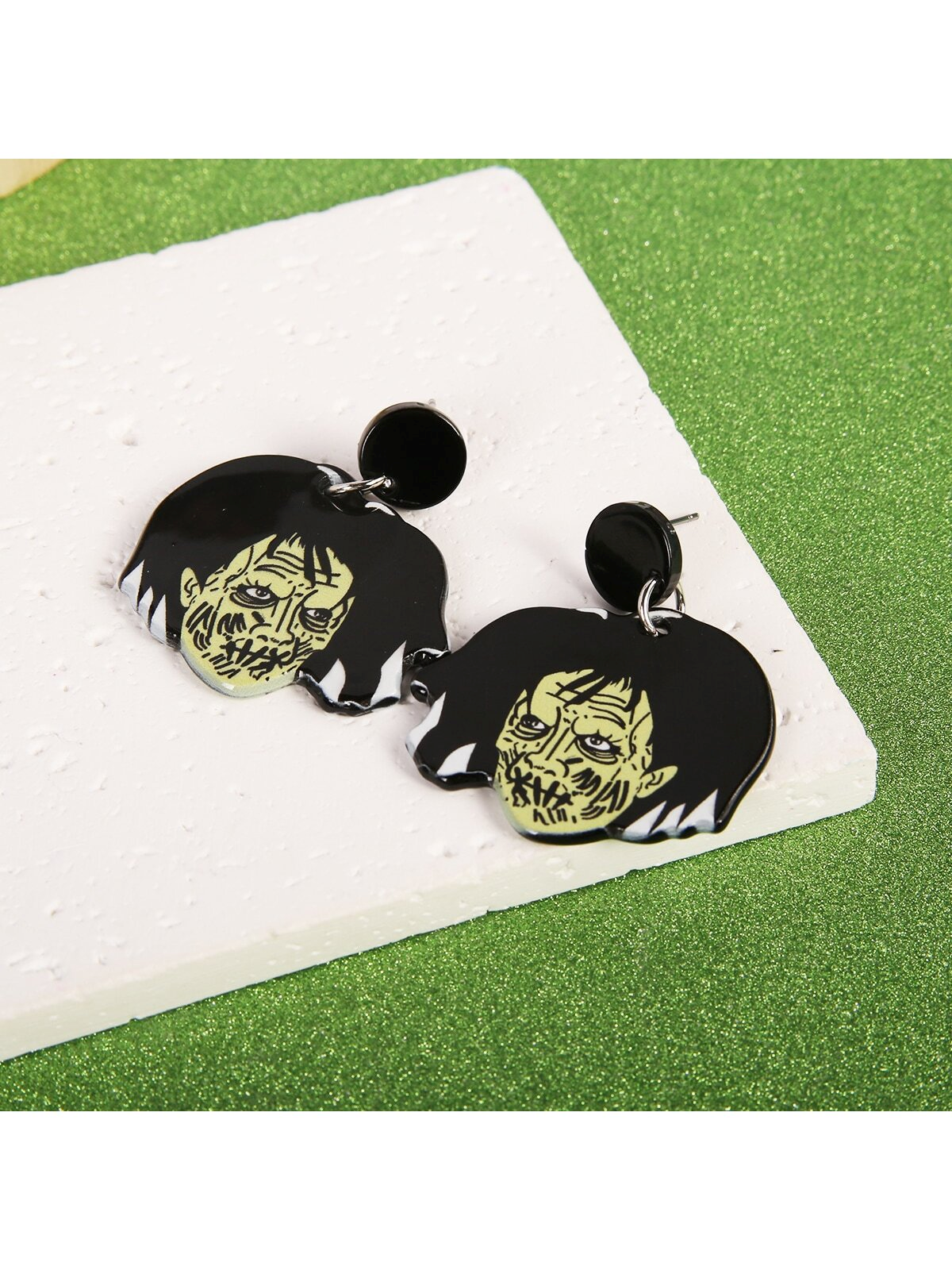 Wholesale Jewelry Vintage Style Cartoon Arylic Drop Earrings