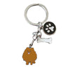 Cute Dog Metal Unisex Bag Pendant Keychain