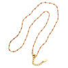 Simple Style Printing Stainless Steel Alloy Plating Gold Plated Necklace