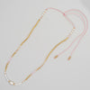 Simple Style Round Pearl Seed Bead Beaded Chain Women's Necklace