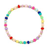 Simple Style Round Soft Clay Beaded Women's Bracelets