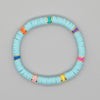 Simple Style Round Soft Clay Beaded Women's Bracelets