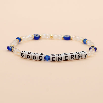 Bohemian Letter Artificial Crystal Wholesale Bracelets