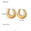 1 Pair Simple Style Commute Solid Color Plating Stainless Steel 18k Gold Plated Ear Studs