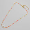 Ethnic Style Round Alloy Beaded Women's Necklace