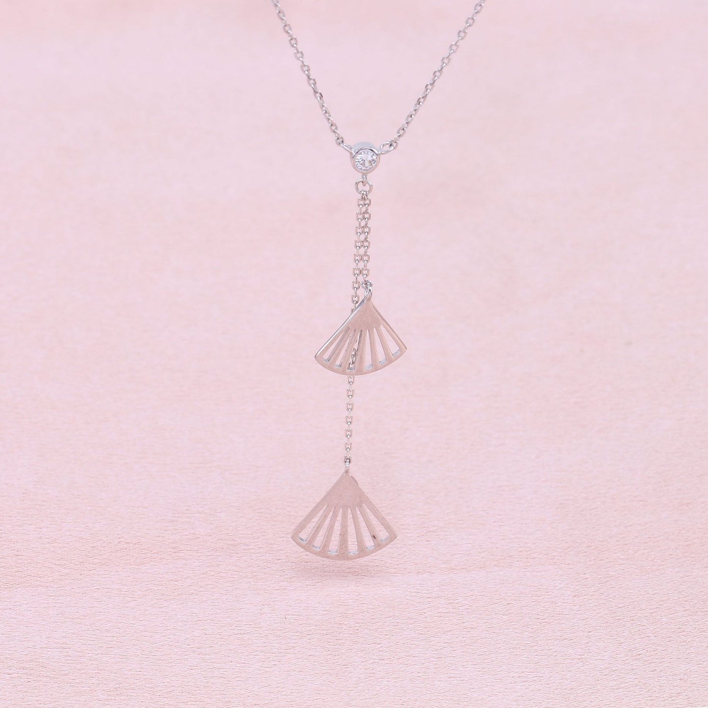 Simple Style Shell Sterling Silver Pendant Necklace In Bulk