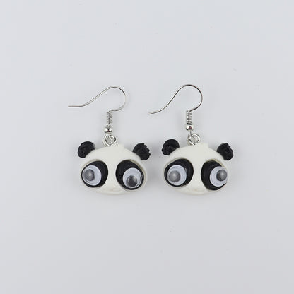 Wholesale Jewelry Cute Animal Plastic Drop Earrings