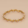 Commute Square Natural Stone Stoving Varnish Bracelets