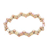 Commute Square Natural Stone Stoving Varnish Bracelets