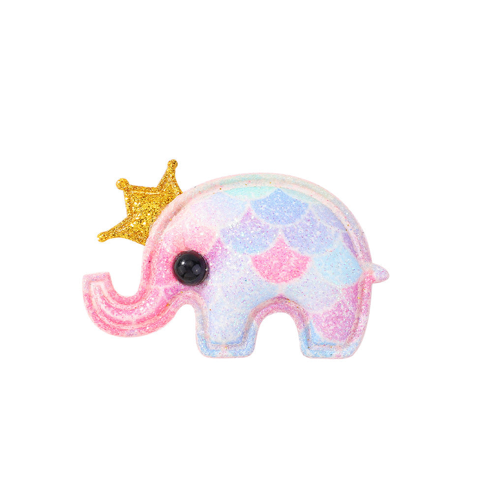 Cute Elephant Cloth Hair Clip