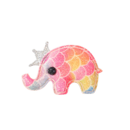 Cute Elephant Cloth Hair Clip