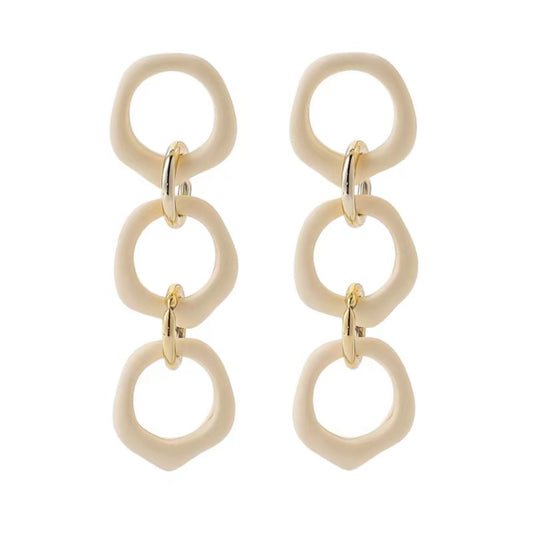 Wholesale Jewelry Retro Geometric Alloy Drop Earrings