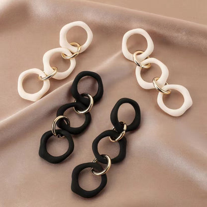 Wholesale Jewelry Retro Geometric Alloy Drop Earrings