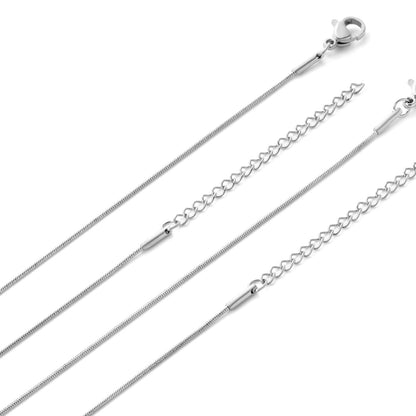 Simple Style Geometric Stainless Steel Plating Necklace 1 Piece