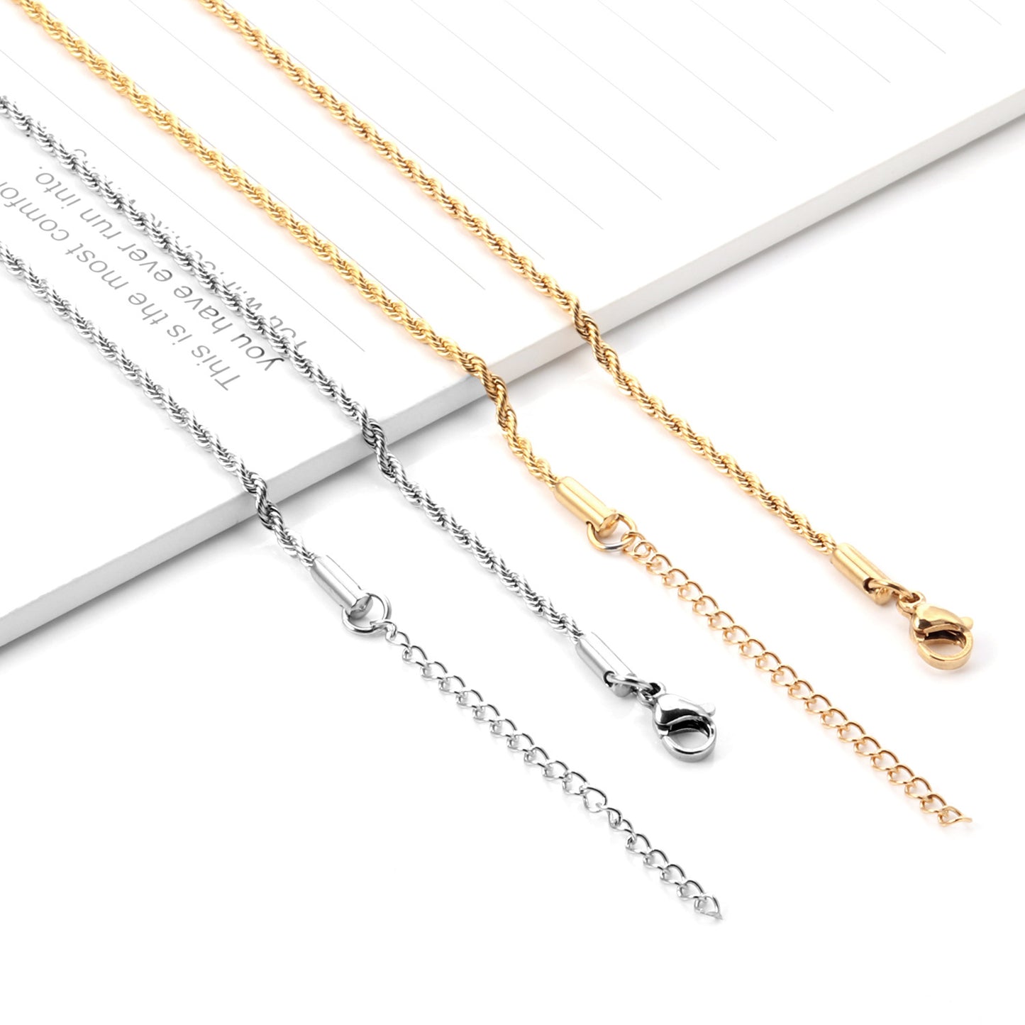 Simple Style Geometric Stainless Steel Plating Necklace 1 Piece