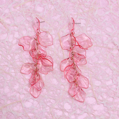 Wholesale Jewelry Simple Style Geometric Arylic Drop Earrings