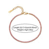 1 Women'S Stainless Steel Gold Anklet