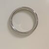 Ig Style Simple Style Solid Color Stainless Steel Plating Bangle