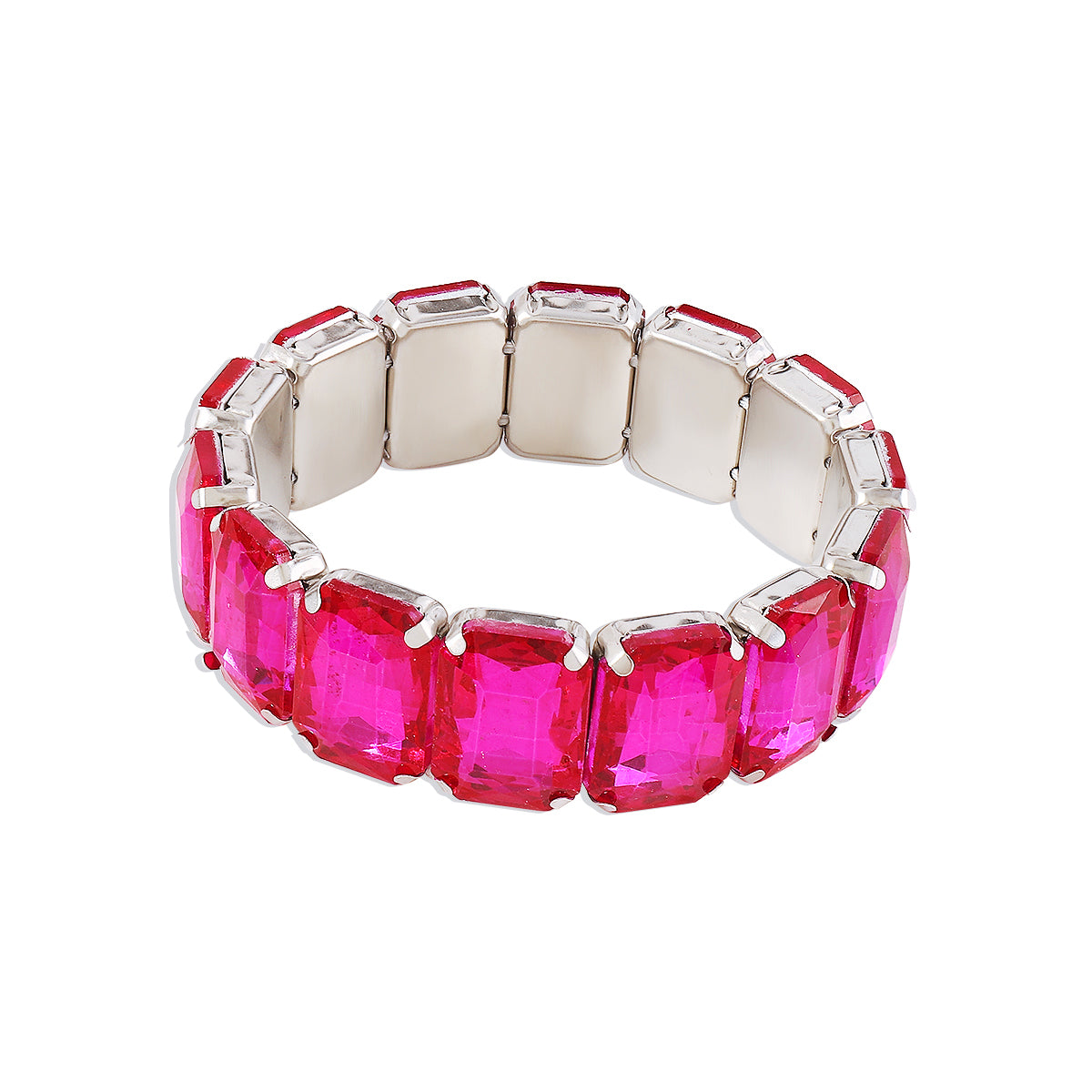 Glam Modern Style Sweet Solid Color Alloy Inlay Zircon Women's Bangle