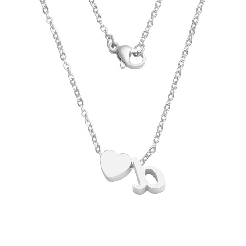 Fashion Letter Stainless Steel Necklace