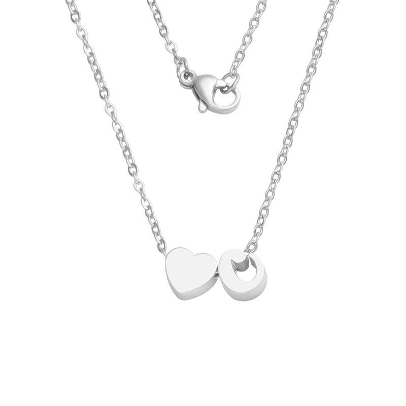 Fashion Letter Stainless Steel Necklace