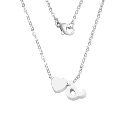 Fashion Letter Stainless Steel Necklace