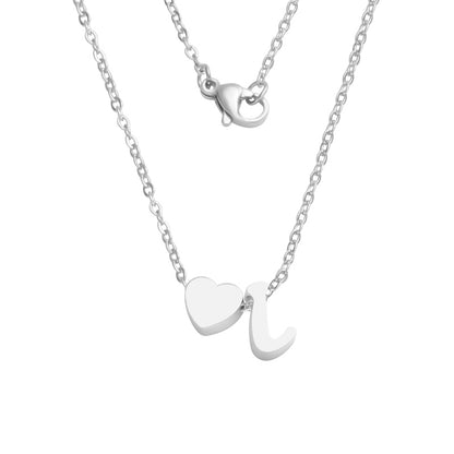 Fashion Letter Stainless Steel Necklace